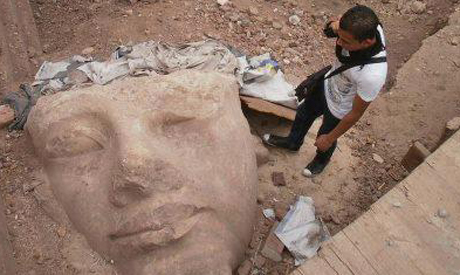 Head of Ramses II in Akhmim removed and stored 2013-635039659882811069-281
